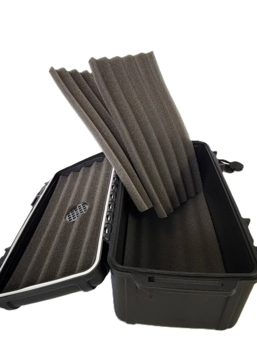 Cigar Caddy 10 Stick Waterproof Case Villiger Cigars Black NWT Flawed
